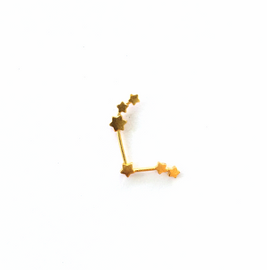 Aries constellation earring (single)