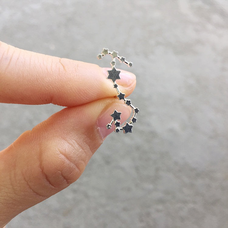 Scorpio constellation earring (single)