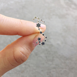 Scorpio constellation earring (single)