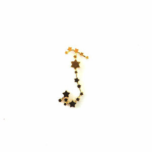 Scorpio constellation earring (single)