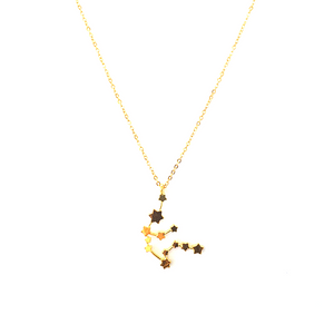 Aquarius Constellation pendant