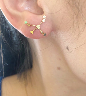 Aquila constellation earring (single)